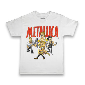 1996-1997 Cartoon Tour T-Shirt (WHITE), , hi-res